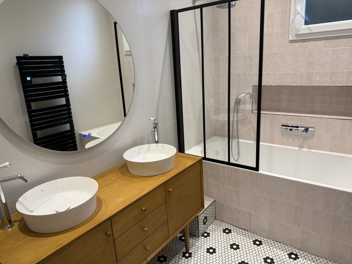 Exemple de finition sur un chantier BSA